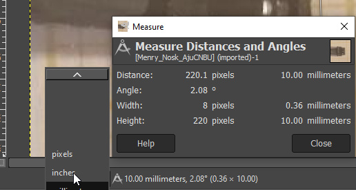 Choosing reference unit